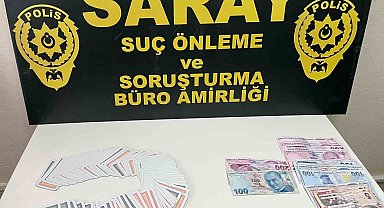 Tekirdağ'da kumar oynayanlar suçüstü yakalandı
