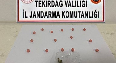 Tekirdağ'da uyuşturucu ve silah ele geçirildi