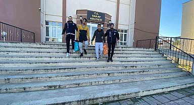 Televizyon çalan iki hırsız tutuklandı