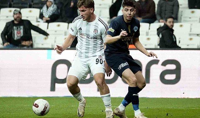 Trendyol Süper Lig: Beşiktaş: 1 - Kasımpaşa: 1