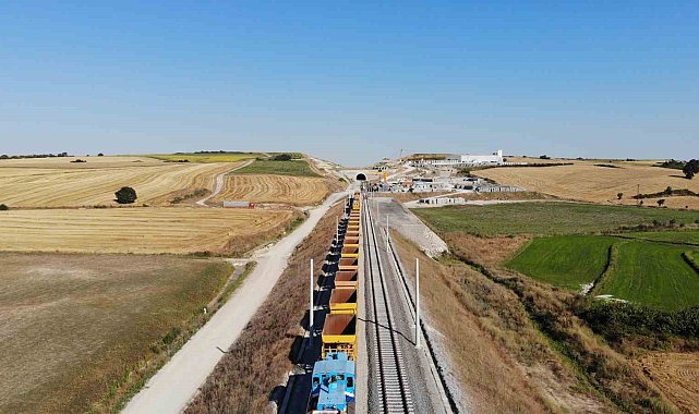 Türkiye'yi Avrupa'ya bağlayacak hızlı tren çalışmalarında Edirne kısmı haziranda bitiyor