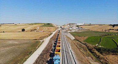 Türkiye'yi Avrupa'ya bağlayacak hızlı tren çalışmalarında Edirne kısmı haziranda bitiyor