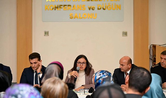 Vali Kaya, "Altınovalılar çok şanslı hem sanayi hem turizm hem tarım"