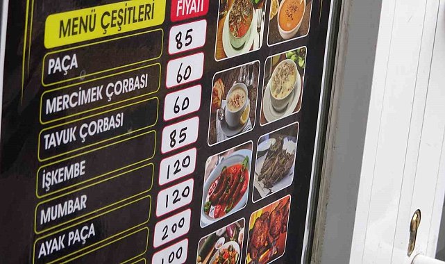 Van'daki iş yerleri fiyat listelerini asmaya başladı