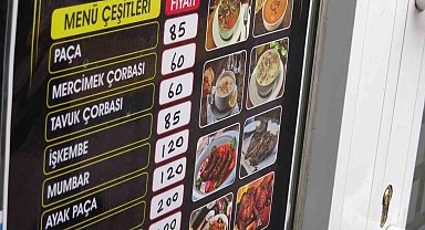 Van'daki iş yerleri fiyat listelerini asmaya başladı