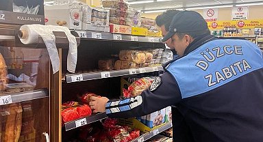Zabıtadan market ve fırınlara denetim
