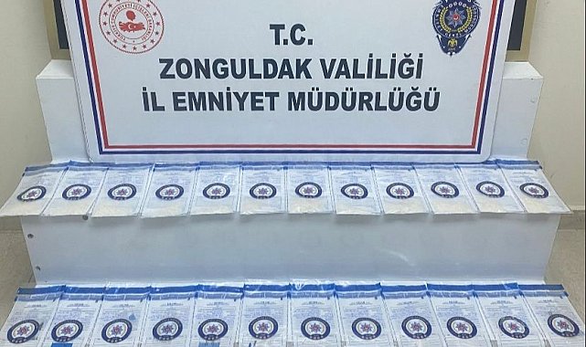Zonguldak'ta uyuşturucu operasyonu