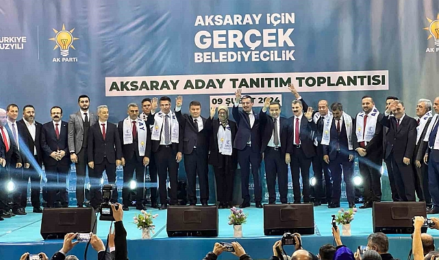AK Parti Aksaray ilçe ve belde belediye başkan adayları tanıtıldı