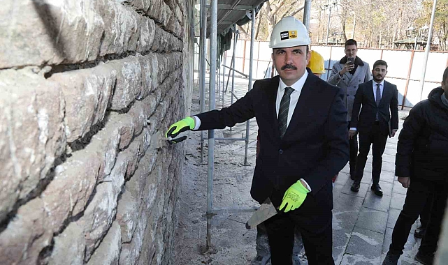 Başkan Altay: "Tarihi Meram hamamı oyuncak müzesi olarak da kullanılacak"