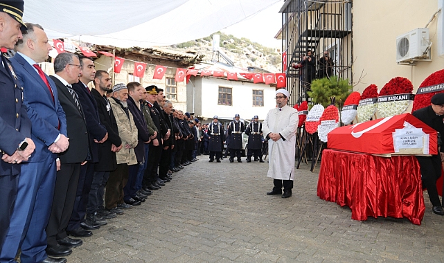 BAŞKAN KALAYCI ŞEHİDİMİZİN CENAZESİNE KATILDI