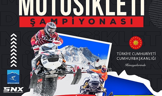Erciyes; Dünya Kar Motosikleti Şampiyonası ve Erciyes Cup'a ev sahipliği yapacak