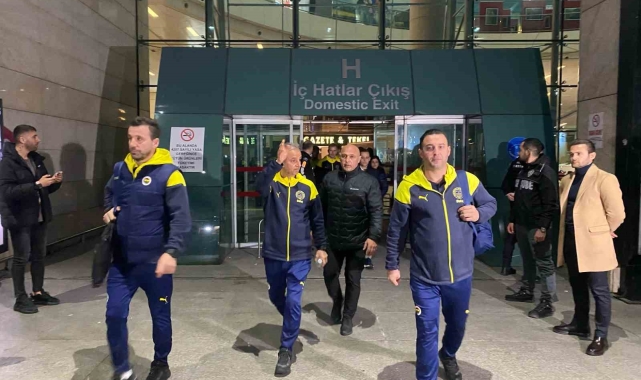 Fenerbahçe kafilesi Ankara'ya geldi