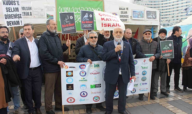 Gönüllü Kültür Kuruluşları'ndan 4 aydır devam eden İsrail saldırılarına tepki