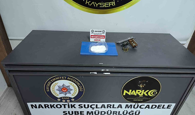 Kayseri'de uyuşturucu operasyonu: 3 gözaltı