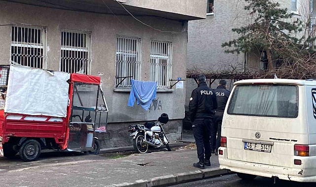Kayseri'nin Kocasinan  Yaşlı adam evinde ölü bulundu