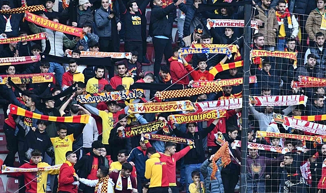 Kayserispor 92 bin taraftarın desteğini aldı