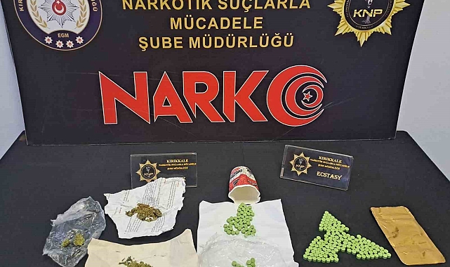 Kırıkkale'de uyuşturucu operasyonunda 1 kişi tutuklandı