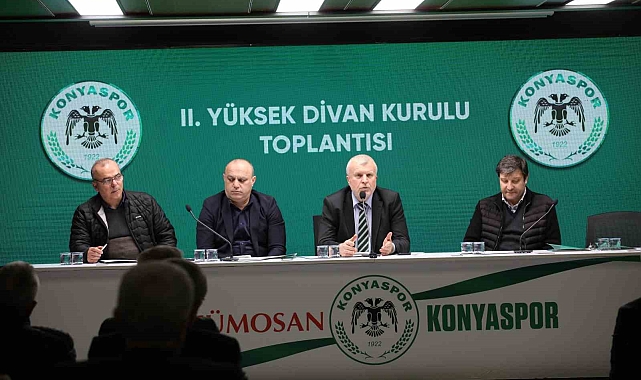 Konyaspor'da 2. Yüksek Divan Kurulu toplantısı yapıldı