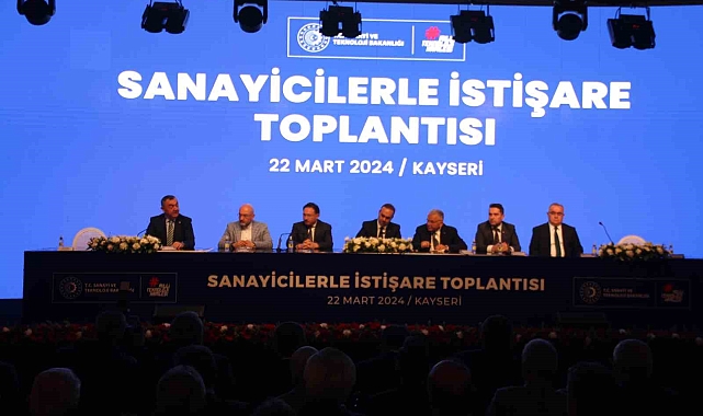 Bakan Kacır, Kayserili sanayicilerle bir araya geldi