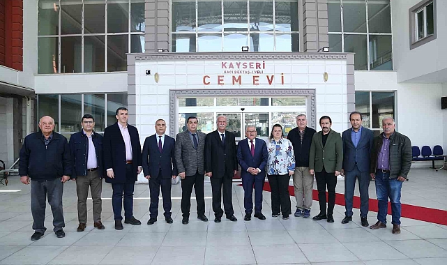 Başkan Büyükkılıç, Hacı Bektaş-ı Veli Cem Evi'ni ziyaret etti