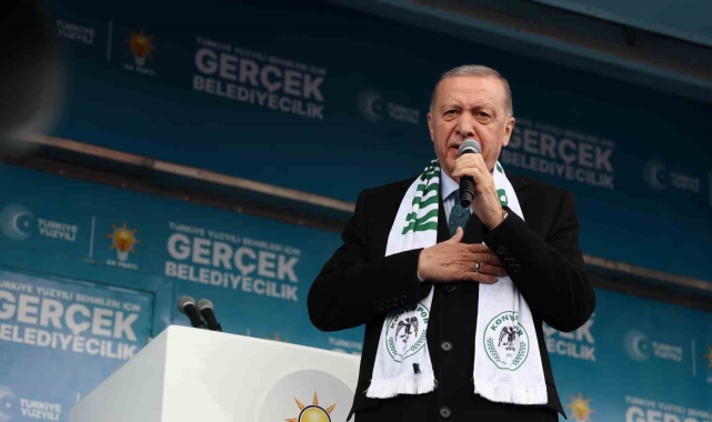 Cumhurbaşkanı Erdoğan: "Türkiye Yüzyılı'nın inşasını da Konya ile gerçekleştireceğiz"