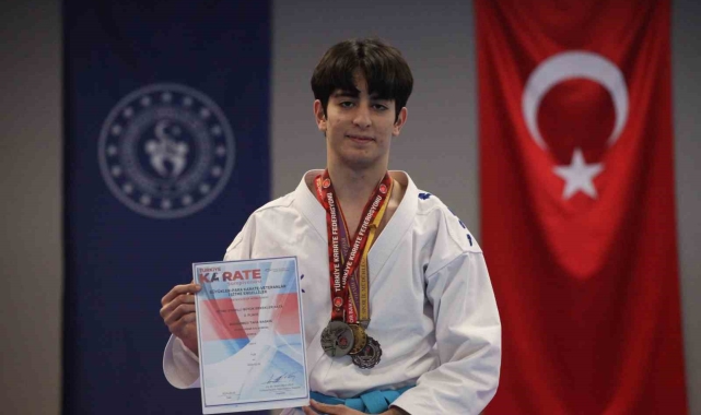 İşitme engelli 16 yaşındaki Muhammet Taha Baskın'ın hedefi olimpiyatlar