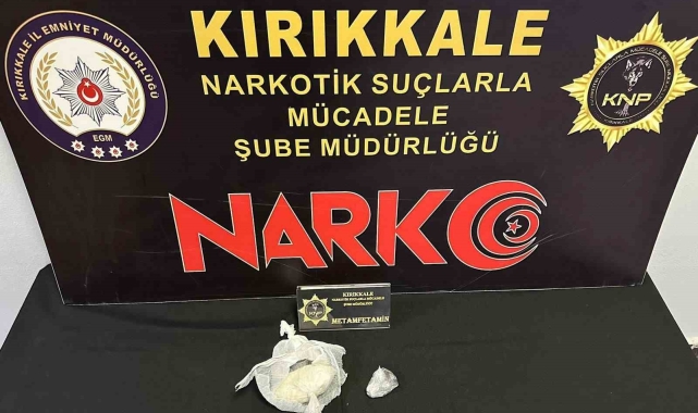 Kırıkkale'de uyuşturucu operasyonunda 1 tutuklama