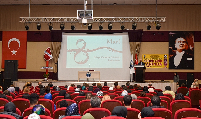 KMÜ’DE  'Kadın ve Adalet' konulu konferansı