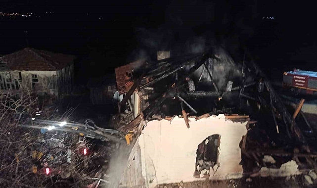 Mutfak tüpü patladı, çıkan yangında 1 kişi hayatını kaybetti