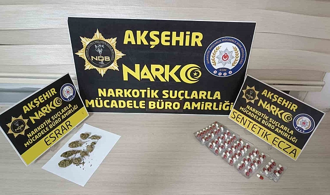 Otobüsle uyuşturucu getiren şahıs yakalandı
