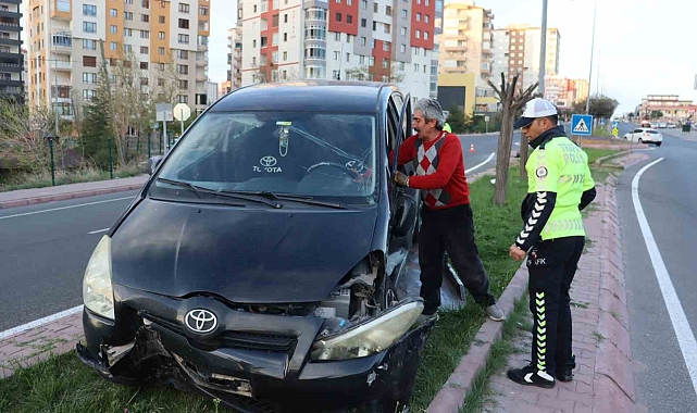 7 kişinin yaralandığı kaza kamerada