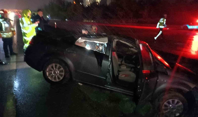 Ankara'da feci kaza: 1 ölü, 5 yaralı