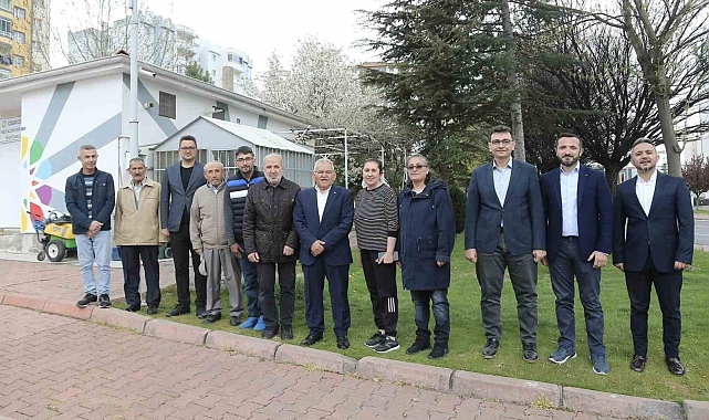Başkan Büyükkılıç'a Beyazşehir mahalle sakinlerinde sıcak ve samimi ilgi