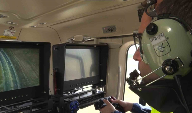 Başkentte bayram trafiği denetimleri helikopter desteğiyle aralıksız sürüyor