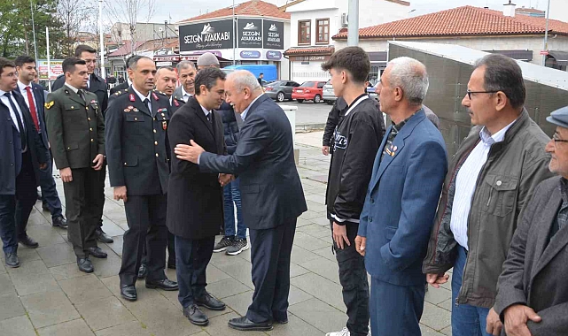 Ereğli'de protokol üyeleri bayramlaştı