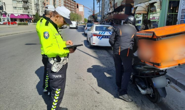 Eskişehir'de bayram tatilinde 542 sürücüye ceza kesildi