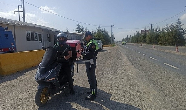 Jandarmanın trafik denetiminde 1 milyon 537 bin TL ceza yazıldı