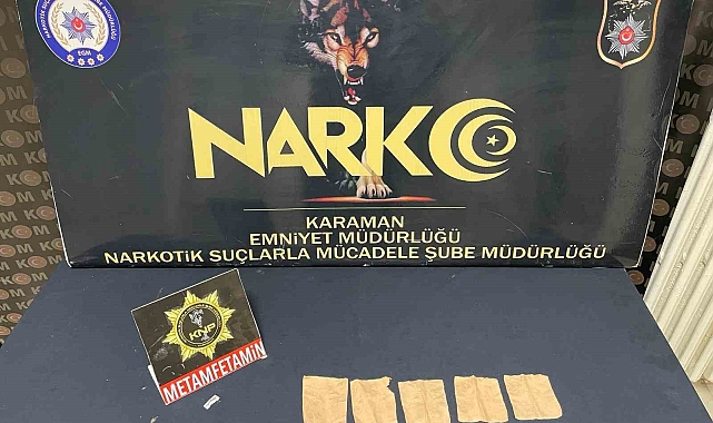 Karaman'da uyuşturucu operasyonu: 1 tutuklama