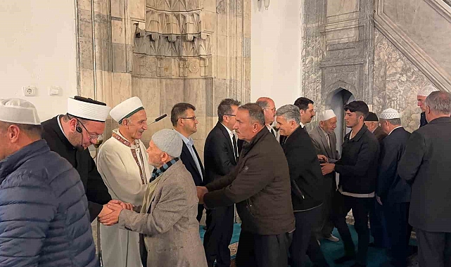 Karapınar'da bayramlaşma programı düzenlendi
