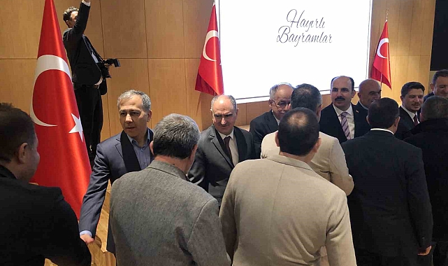 Konya'da bayramlaşma programı yapıldı