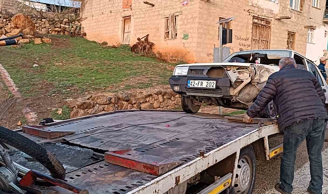 Otomobil ile motosiklet çarpıştı: 1 yaralı