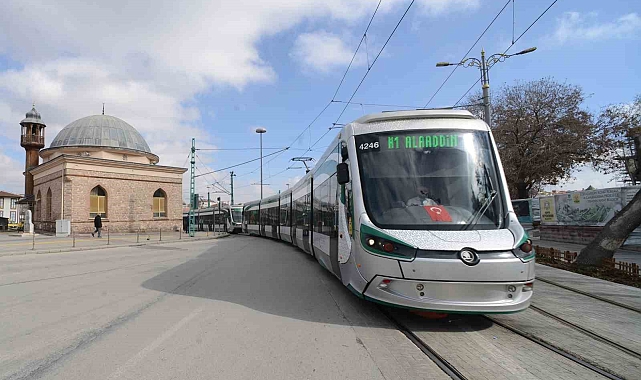Toplu ulaşımda örnek şehir Konya