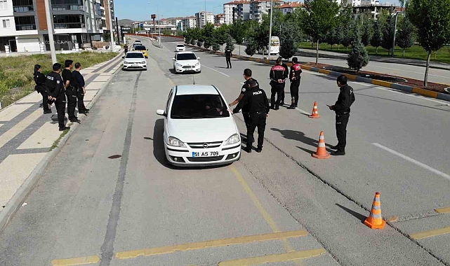 Aksaray Emniyetinden şok uygulama