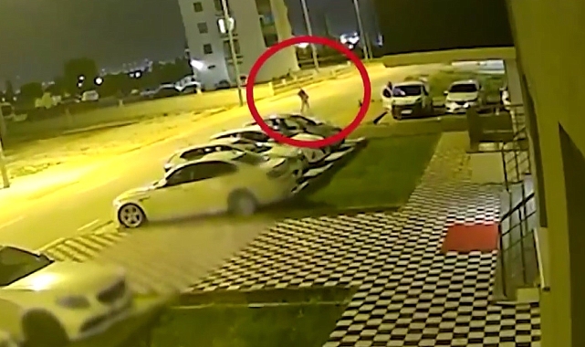 Akü hırsızları önce kameraya, sonra polise yakalandı