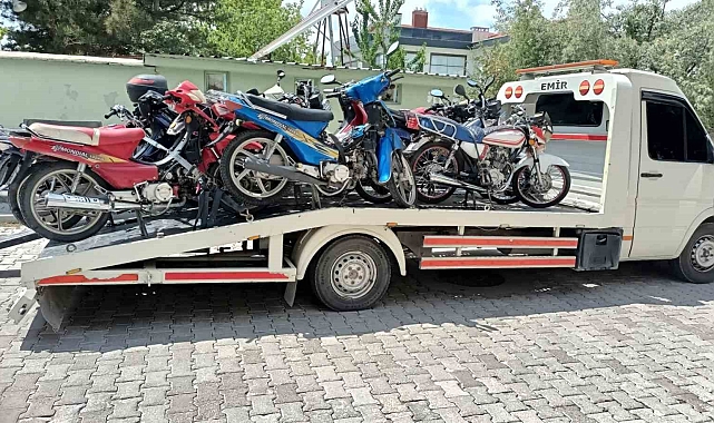 Karapınar'da motosiklet denetimleri