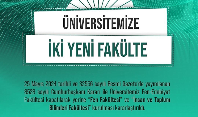 Niğde Ömer Halisdemir Üniversitesi'ne 2 yeni fakülte