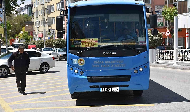 Niğde'de şehir içi ulaşıma zam geldi