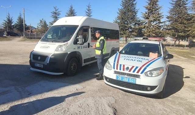 Okul servislerine denetimde 18 bin TL ceza yazıldı
