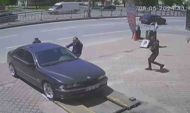 Otomobil kazara değil 'nazarla' liften kaydı