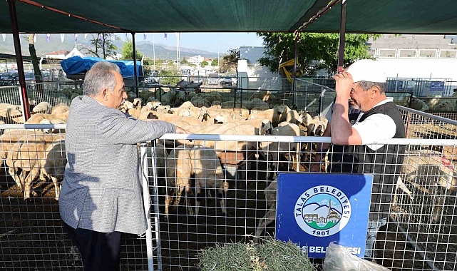 Talas'ta kurban pazarına başvurular başladı